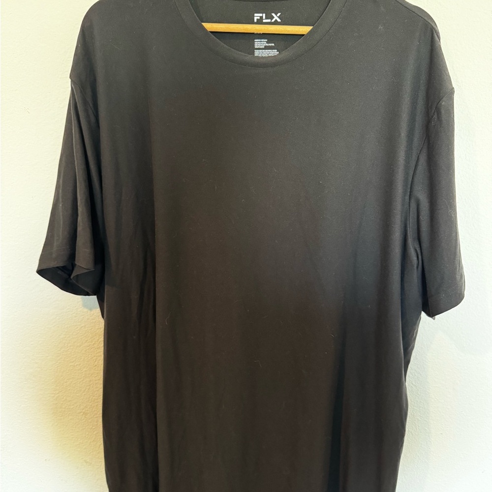 XXL Men's Black FLX Soft T-Shirt